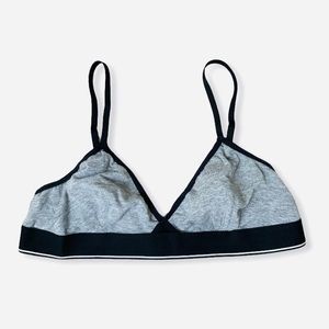 Madewell Eliza Cutout Bralette Cotton/Modal Size M
